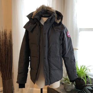 Grey Canada Goose Parka